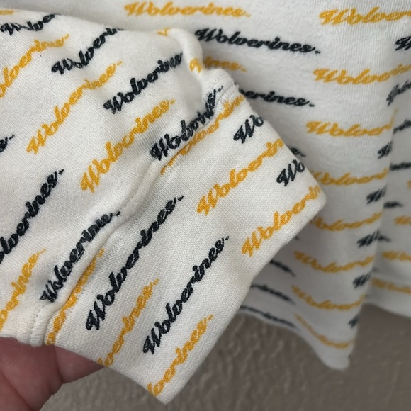 Vintage 80’s Women’s University of Michigan Wolverines Turtleneck , Cotton, XL - Picture 5 of 8